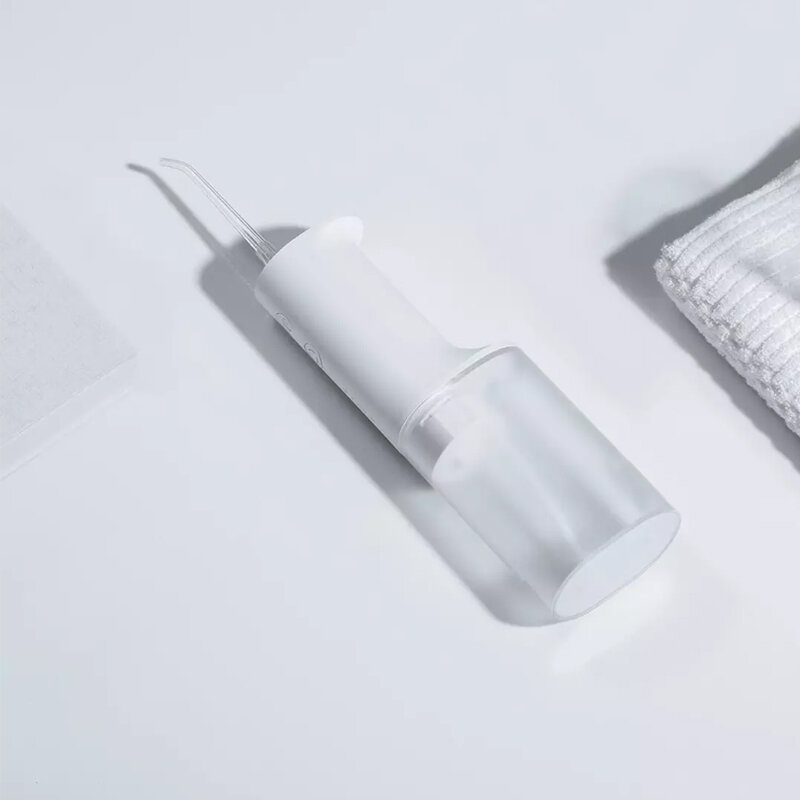 Xiaomi Mijia – irrigateur dentaire électrique, blanchiment des dents, étanche IPX7, 4 Types de buses, nettoyage entre les dents