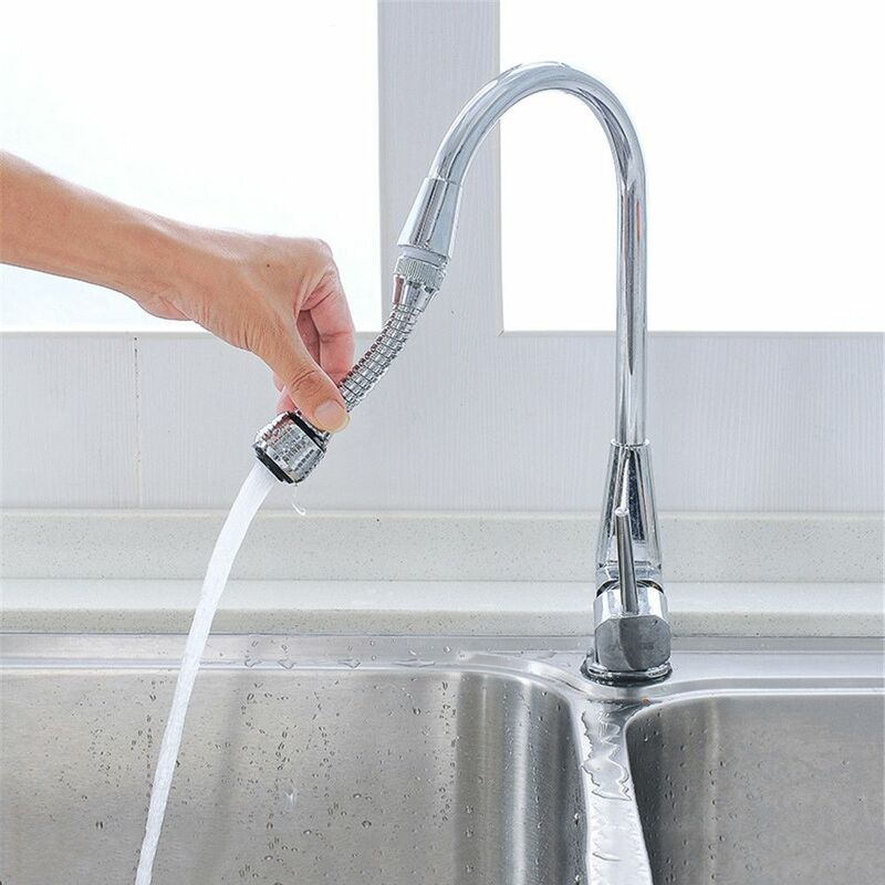 Lange/Korte Stijl Keukenkraan Waterbesparende Hoge Druk Nozzle Tap Adapter Badkamer Sink Spray Douche Draaibare Accessoires