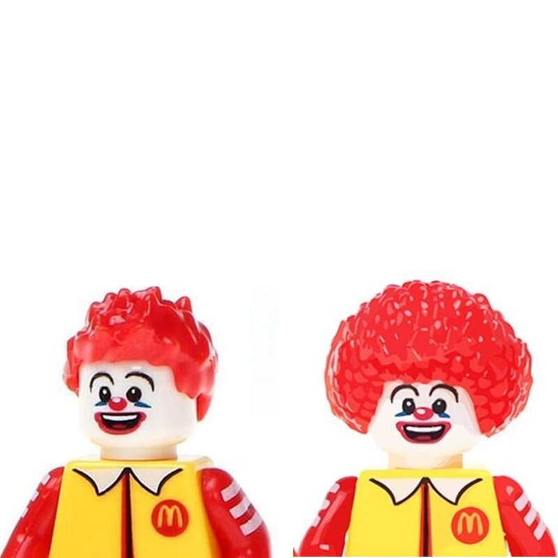 McDonald Mini Man Rick Blocks Toy