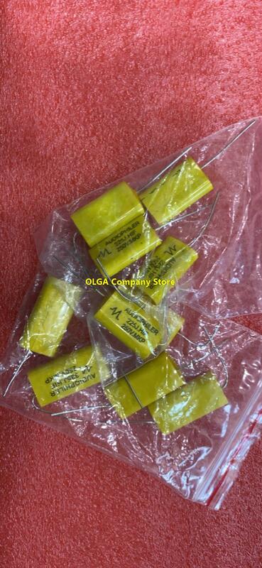 Genuine axial electrodeless capacitor 1UF1.5 / 2.2 / 3.3 / 4.7 / 6.8 / 10/15/20 / 22UF250V 10PCS -1lot