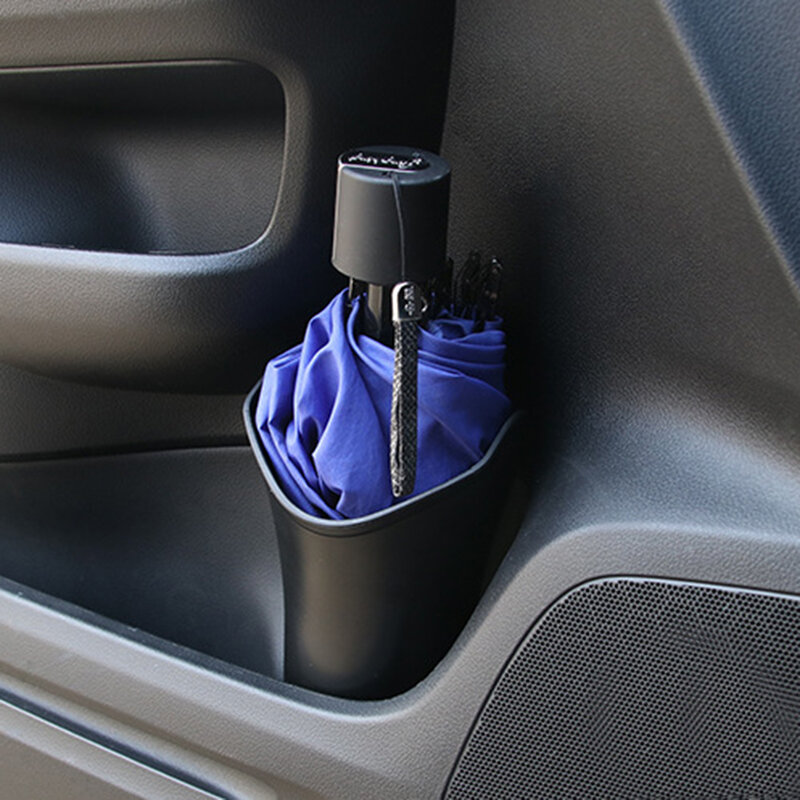 Автомобильный зонт на спинку сиденья, держатель ведра, водонепроницаемая сумка для хранения, складной зонт с длинной ручкой, универсальные автомобильные инструменты для хранения, Автомобильное Мусорное ведро