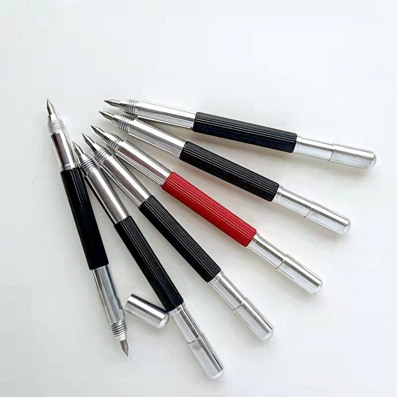 1 pçs caneta de gravura marcador de cerâmica de vidro liga de metal nib caneta stylus para vidro de metal de madeira portátil gravura mão ferramenta