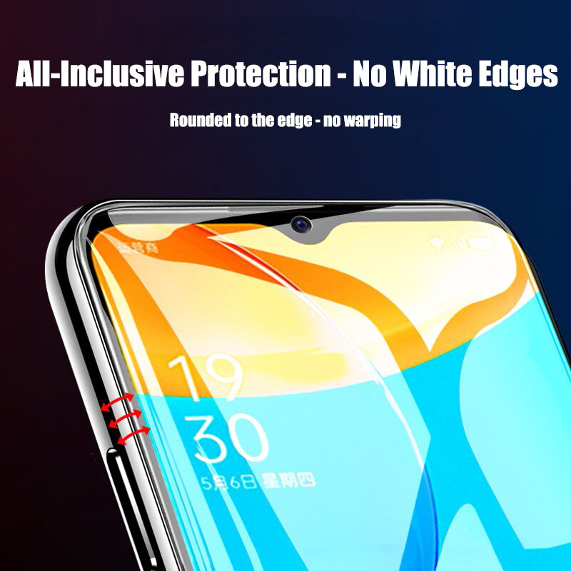 Película de hidrogel de cobertura completa, Protector de pantalla para Huawei P30, P20, P40 Lite, P50, Mate 30, 20, 40 Pro Lite, 4 Uds.