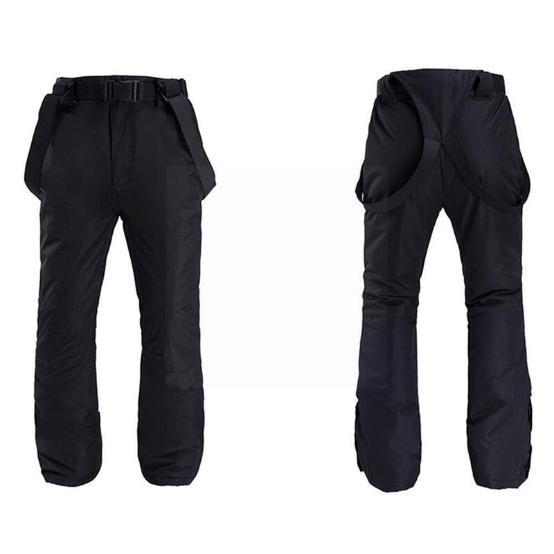 1pcs Ski Pants Men And Women Outdoor High Quality Windproof Trousers Couple Warm Pants Ski Snowboard Winter Waterproof Ski Y3s5