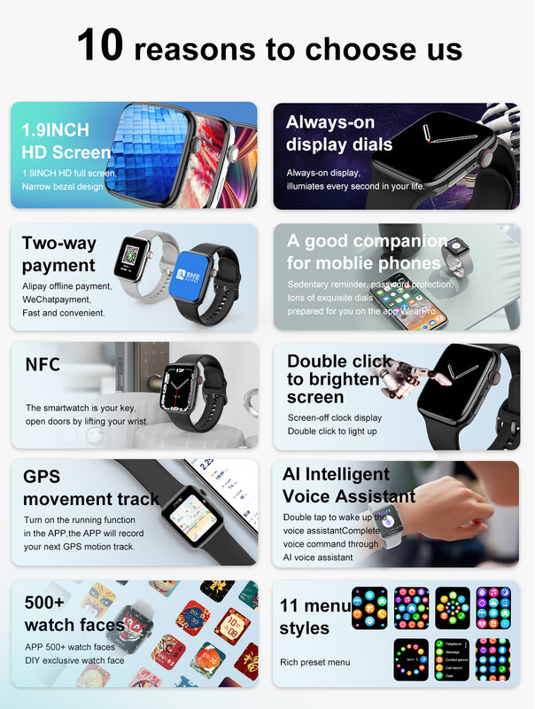 CZJW 2022 جديد NFC ساعة ذكية الرجال النساء اللاسلكية شحن Smartwatch مكالمة بلوتوث مخصص وجوه أندرويد IOS PK سلسلة 7 IWO W37