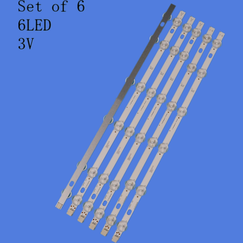3v nowy 6 sztuk/zestaw listwy LED dla obsługi VESTEL 42FA5000 42FA8000 VOX LED 42880 VES420UNDL 2D N03 42 VNB zredukowany typu REV0.1 30085178