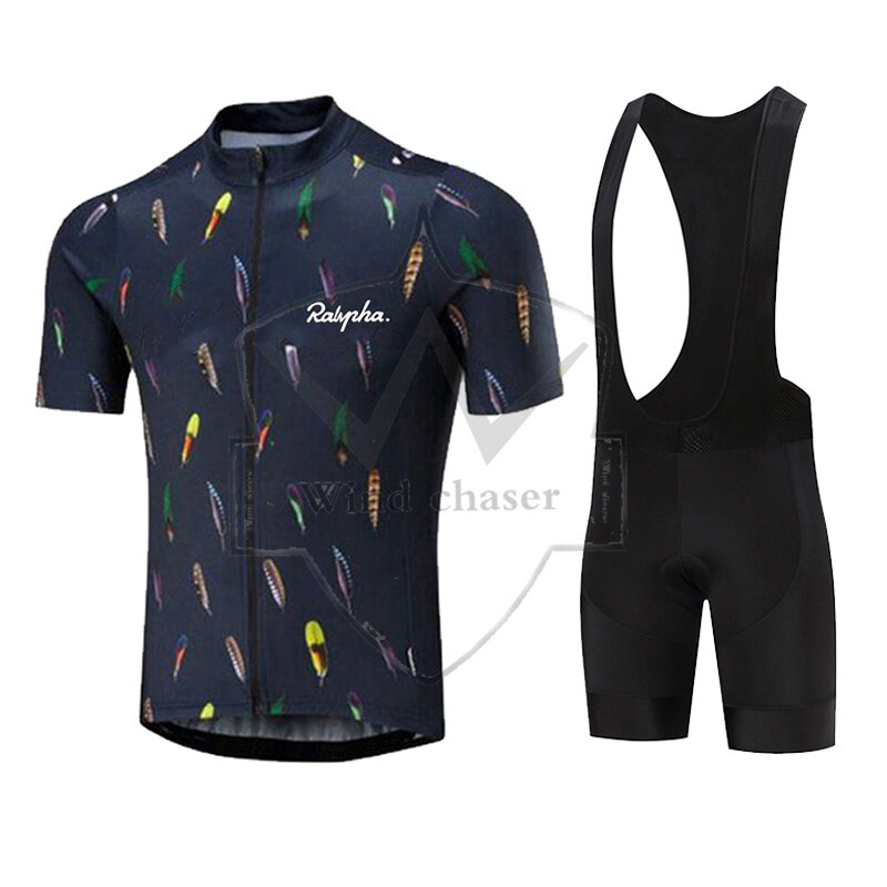 男性用ralvphaサイクリングシャツ,半袖サマージャージ,通気性のあるアウトドアスポーツウェア,2022