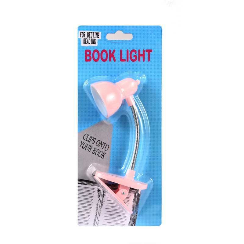 Lampada da lettura a Led ricaricabile Mini lampada da scrivania a Clip lampada da lettura a luce notturna flessibile per libro da viaggio