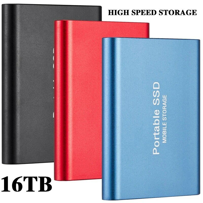 Solid State Drive M.2 Storage Device USB 3.1 For Laptops Original Computer Portable SSD TYPE-C Desktop High Speed Hard Drive