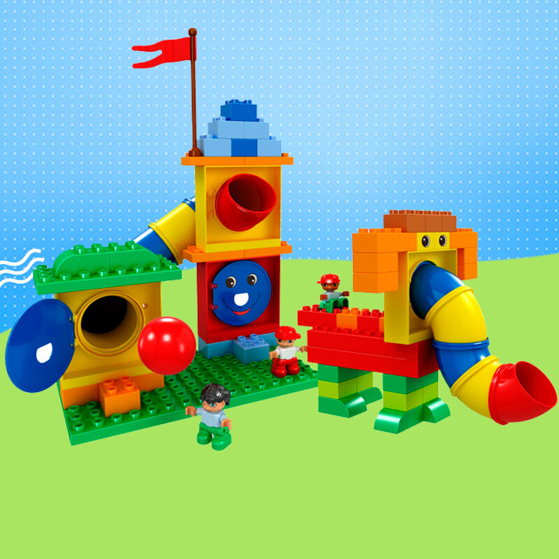 9076 bloques de construcción de partículas grandes compatibles con juegos de Pipeline Kindergarten, ayuda didáctica, rompecabezas, juguetes 4-6y Scooby Doo