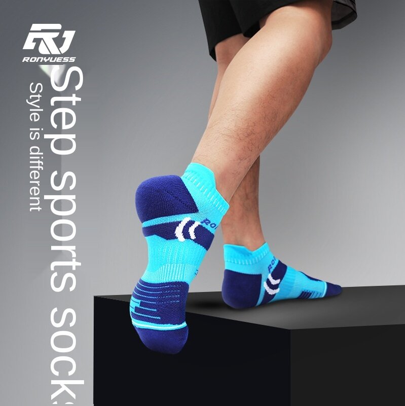 Lingtu-Calcetines deportivos para correr para hombre y mujer, medias cortas que absorben el sudor, de verano, venta al por mayor