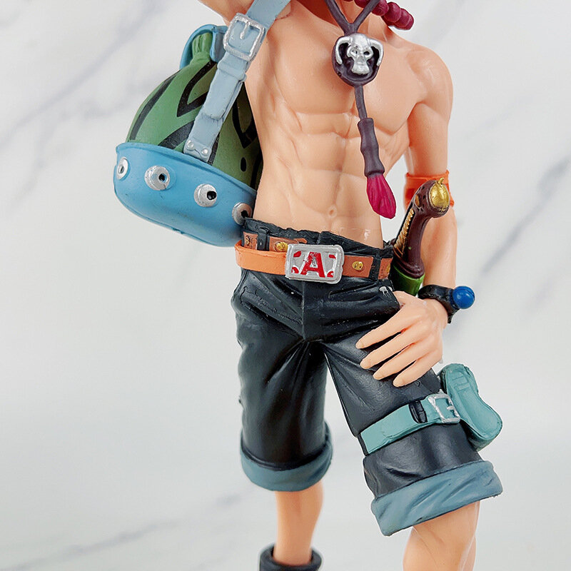 Figura de One Piece de Anime periférico Portgas Super grande Ace, modelo de juguete, animación creativa, regalo de vacaciones, ornamento al por mayor