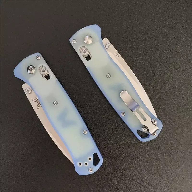 Two-color G10 Handle BENCHMADE 535 Bugout Folding Knife Outdoor Camping Self Defense Safety Portable Pocket Knives