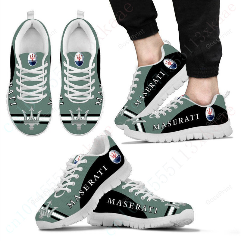 Maserati Unisex Tennis Shoes Big Size Mesh Breathable Male Sneakers Lightweight Original Men's Sneakers Sports Shoes For Men