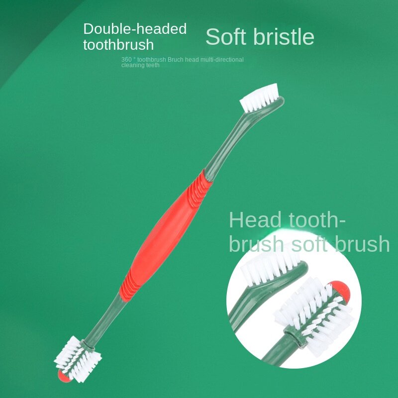 Kit de Control de sarro para Mascotas, contiene pasta de dientes, cepillo de dientes y cepillo de dedos para perros, Kit de limpieza de dientes para perros, cuidado Dental para Mascotas