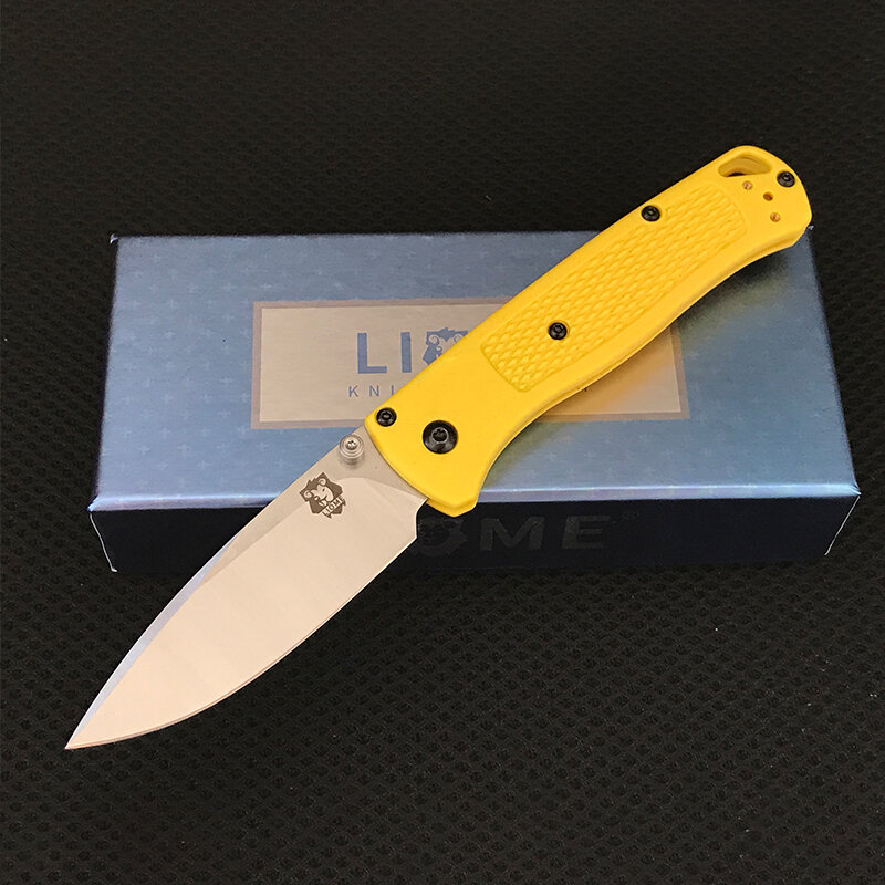 Многоцветный складной нож Liome 535, складной нож с волокнистой ручкой, уличные тактические карманные ножи для кемпинга, охотничий инструмент для выживания