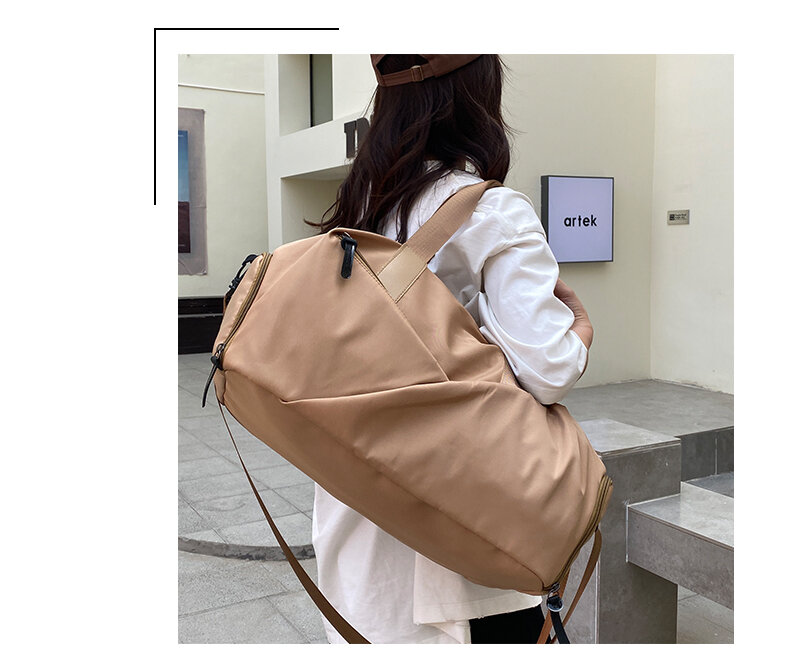 Женская дорожная сумка YILIAN, новинка 2022, женская сумка для йоги, женская сумка для фитнеса, легкая сумка-тоут через плечо