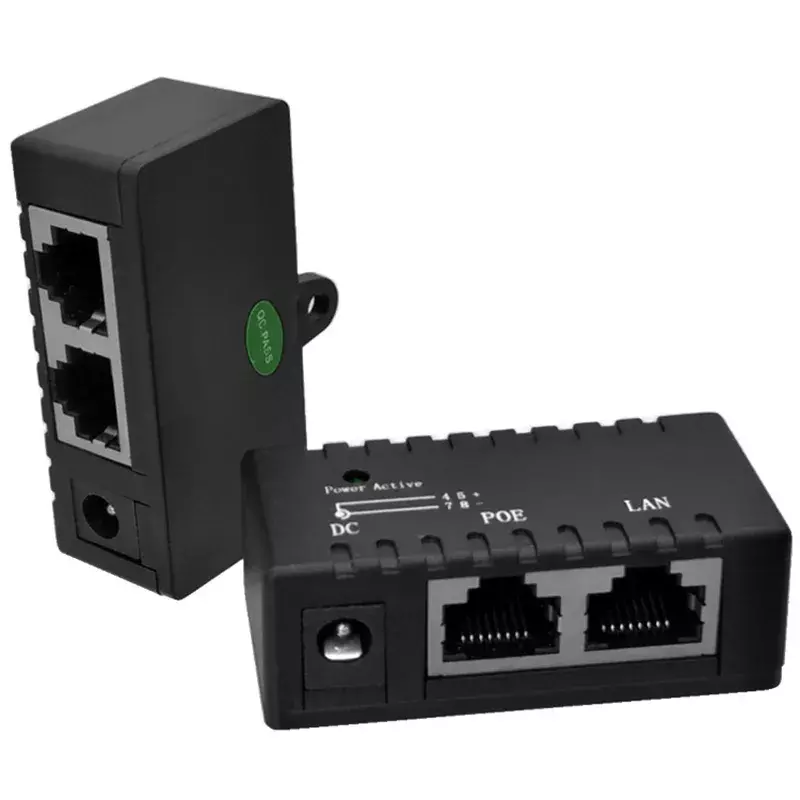 Vendita calda Gigabit Power Over Ethernet Splitter per iniettore PoE passivo per telecamera IP CCTV