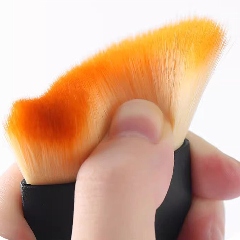 Pennello per Nail Art rimuovi pennello per polvere per unghie strumento per la pulizia della polvere di smalto Gel UV acrilico pennelli per trucco di bellezza accessori per Manicure