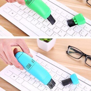 READY STOCK USB Mini Keyboard Vacuum Cleaner Cleaner PC Laptop Brush Computer Car Cleaner