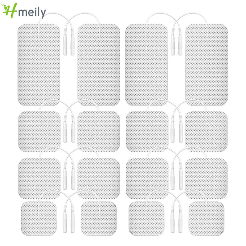 Dropshipping EMS Tens Electrode Pads Conductive Gel Pad Body Acupuncture Therapy Massager Tool Therapeutic Pulse Stimulator Pads