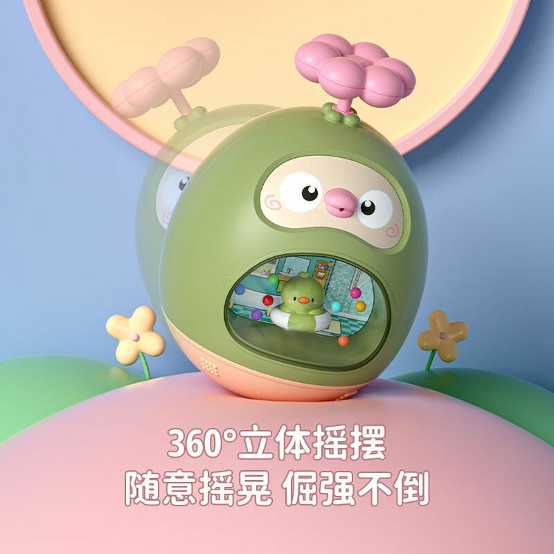 Bathing Shower Toy Baby Swimming Bathroom Children's tumbler Water Built-in bell float Toy Kids Water Shower Water Toys