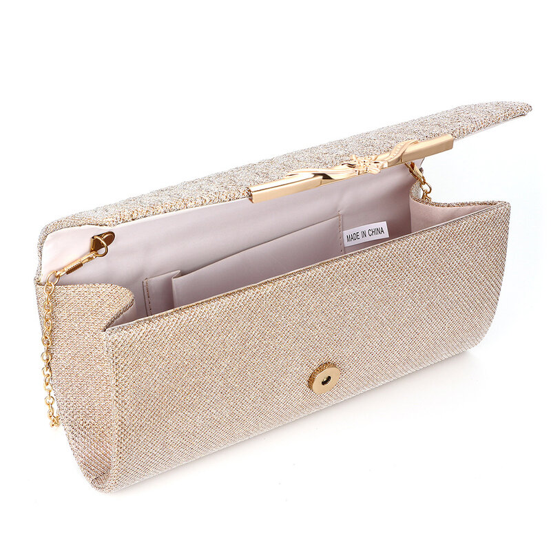 Женская вечерняя сумка, брендовая Праздничная Банкетная блестящая сумка для дам, женская сумка через плечо, сумка на цепочке