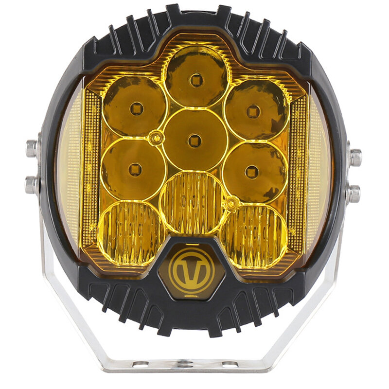 LED Nebel Fahr Licht 7นิ้ว90วัตต์3000K 4300K Gelb ทางวิบากจุด Licht 4X4 SUV