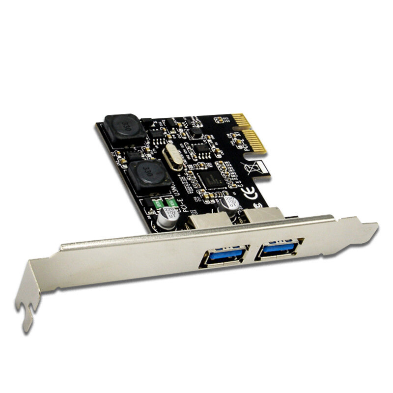 PCI-E USB การ์ด Usb3.0การ์ด PCIe To USB3.0การ์ดสนับสนุน2U