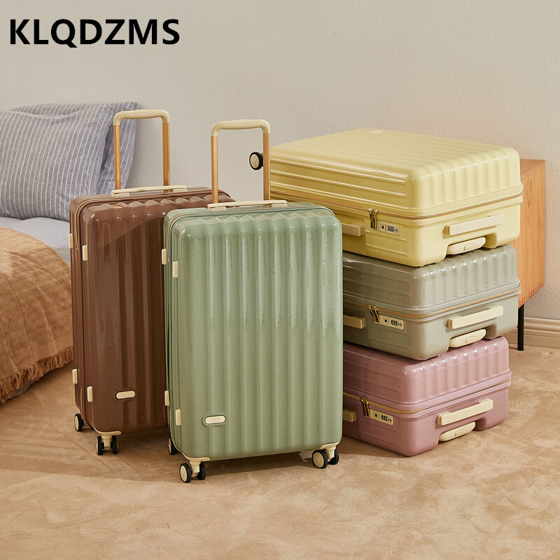 KLQDZMS Новинка INS маленький свежий чемодан легкий для переноски 20 дюймов пароль посадка чехол утолщенный прочный Чехол на колесиках 22 "24" 26 "28" 30