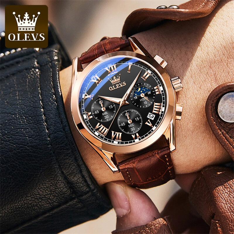 2022 Casual zegarki sportowe dla mężczyzn Top marka luksusowe skórzany wojskowy Wrist Watch człowiek zegar mody zegarek na rękę + BOX