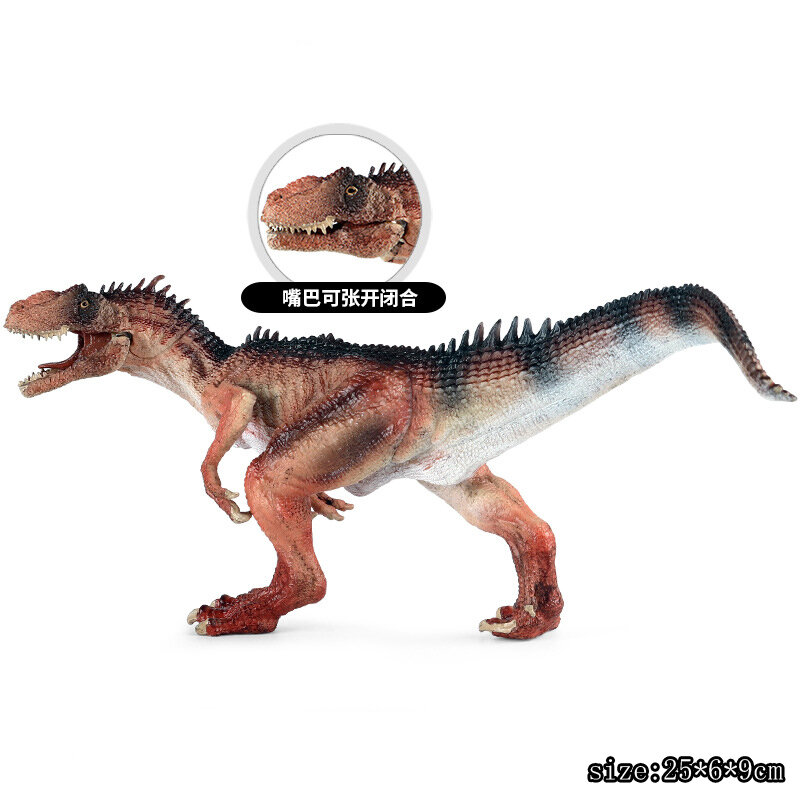 Spielzeug Figuren Simulation Jurassic Dinosaurier Welt Tier Modell Große Größe Allosaurus PVC Action-figur Kinder Pädagogisches Spielzeug Geschenke
