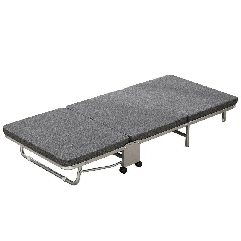 Manufacturers Supply Lunch Break Folding Bed Easy Opening Portable Foldable Bed