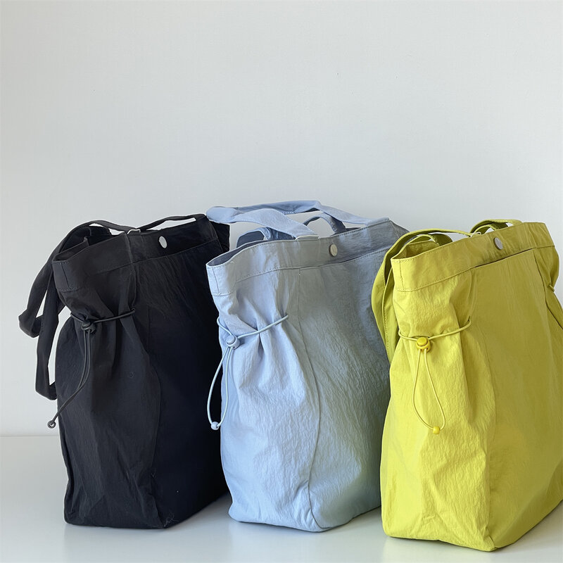 Lulu's oOe-여성용 여름 경량 방수 대용량 야외 운동 요가 가방, 숄더 핸드백
