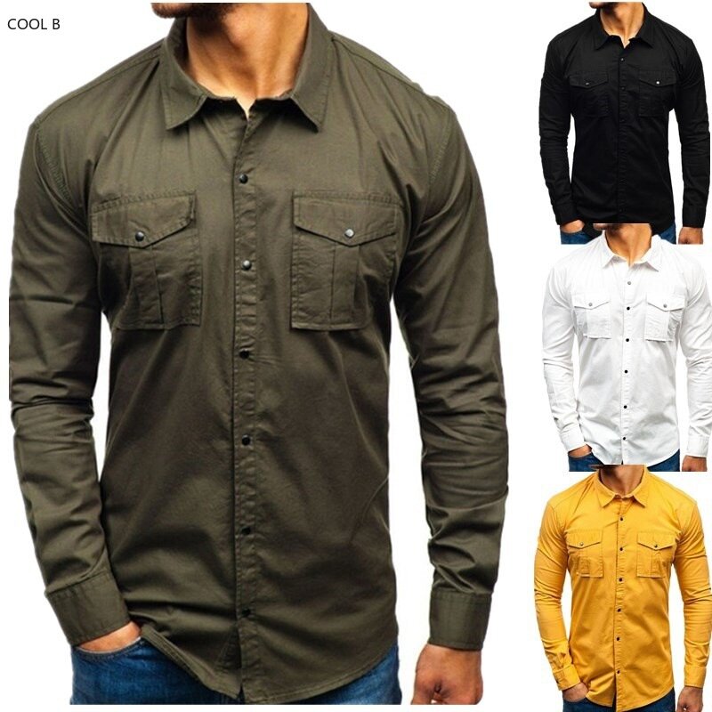 Осенние рубашки для мужчин, мужская одежда, мужская рубашка, мужская рубашка, Мужская блузка, Мужская одежда, мужская рубашка