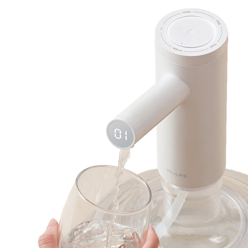 Pompa per bottiglia di acqua potabile intelligente TDS rilevamento dell'acqua ricarica USB di alta qualità Dispenser automatico per bottiglie da 1-5 galloni senza BPA