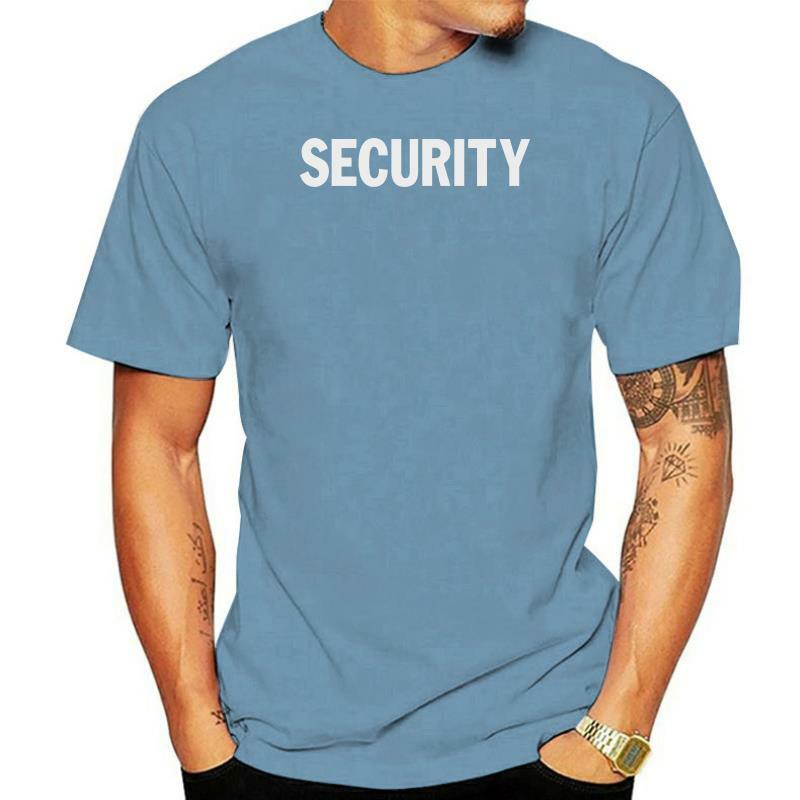 Beveiliging Gedrukt T-shirt-Nieuwe Portier Guard Club Bouncer Mens Gift Top Hot Koop Nieuwe Mannen & T-shirt Tops mannelijke T-shirt Mannen