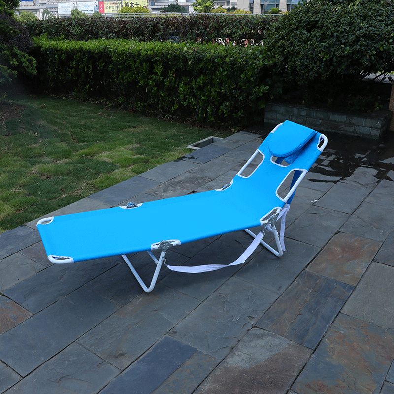 Silla reclinable para acampar al aire libre, reclinable multifuncional, plegable de siete engranajes, para oficina, almuerzo, Playa