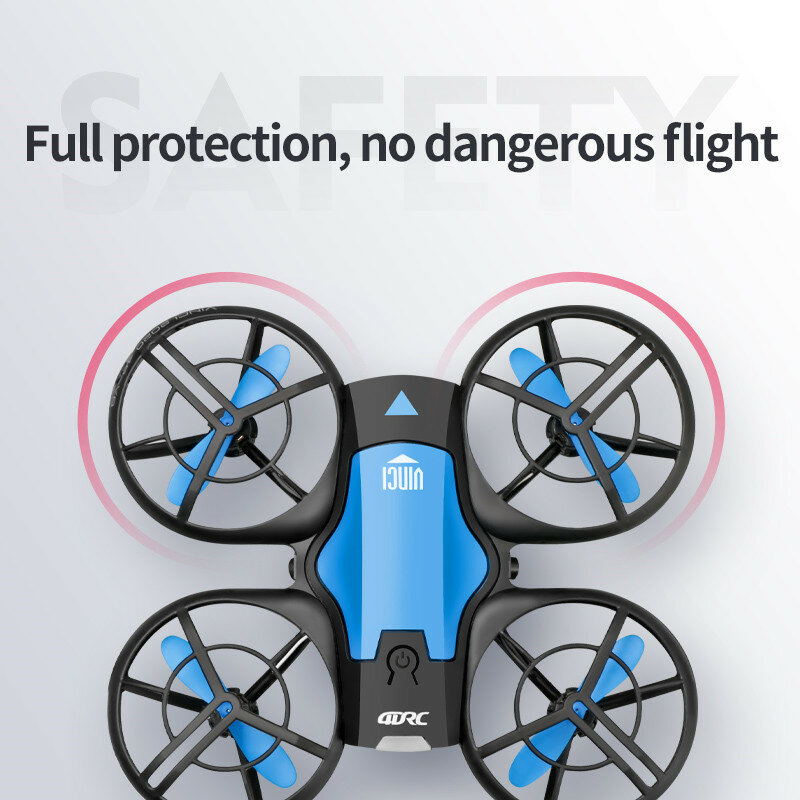 Mini Drone V8 avec caméra d'angle léger HD 4K, 1080P, WiFi, Fpv, pression de l'air, maintien de l'altitude, pliable, véhicule aérien, RC, cadeau