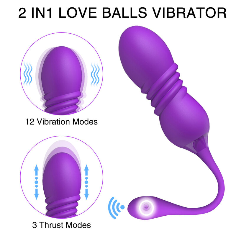 Teleskopowe wibratory w formie sztucznego członka dla kobiet G Spot łechtaczki wibrator wbijając poręczne piłki kobieta masturbacja Clit Massager