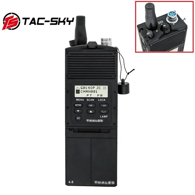 Ts TAC-SKY Militaire Radio Walkie Talkie An/Prc 148 Virtuele Model Tactische Figuur Pack Prc 148