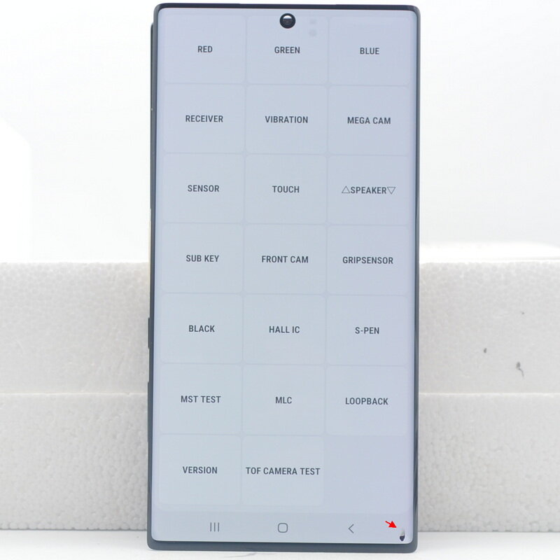 6,4 "оригинальный Note10 + дисплей для Samsung Galaxy Note 10 Plus 5G LCD без рамки сенсорный экран дигитайзер N975W N975F N975U Запасная часть