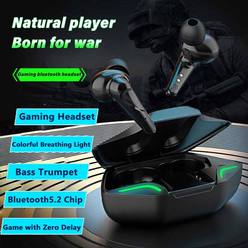 Auriculares inalámbricos G11 TWS para jugadores, cascos con Bluetooth sem fios, para juegos, ecouteur sans fils
