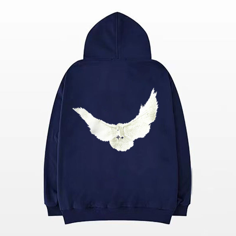 2023 New Kanye West Cotton Hoodie Men's Luxury High Quality Peace Dove Fashion Casual Pullover Sweater Unisex Top Free Shipping