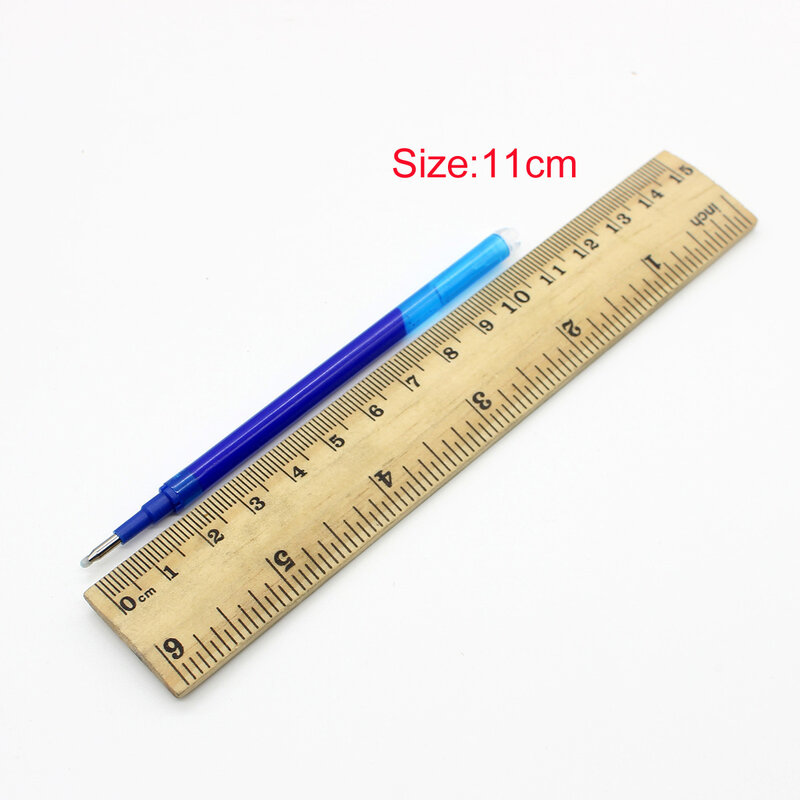 10 шт./компл. сменная гелевая ручка со стираемыми чернилами, 0,5 мм