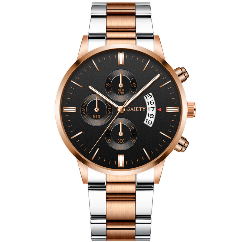 Jam tangan Quartz pria Fashion individu jam tangan kuarsa tahan air untuk pria hadiah ulang tahun