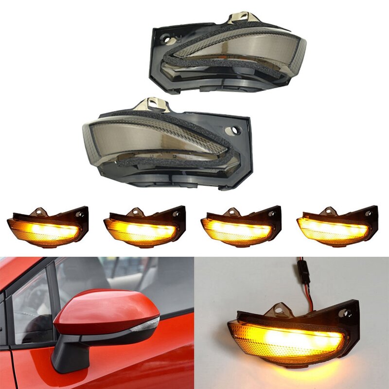 LED Dynamic Turn Signal Light Side Wing Rearview Mirror Indicator Lamp for Toyota Corolla Hatchback 2019-2020