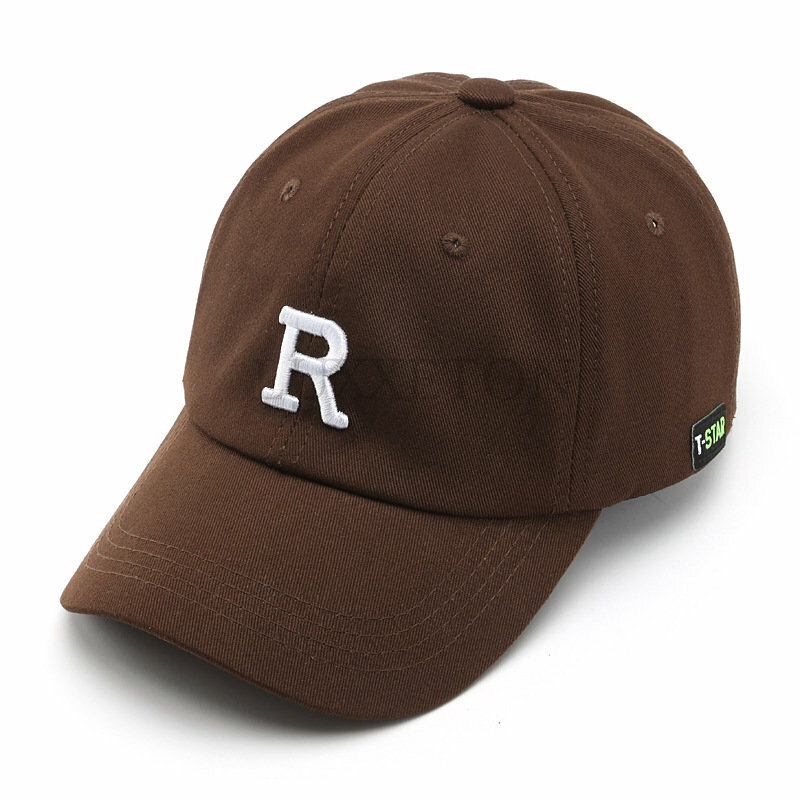 Berretto da Baseball in cotone per donna e uomo Fashion Letter R Snapback Hat cappelli Casual Hip Hop 2023 visiere estive berretti Unisex