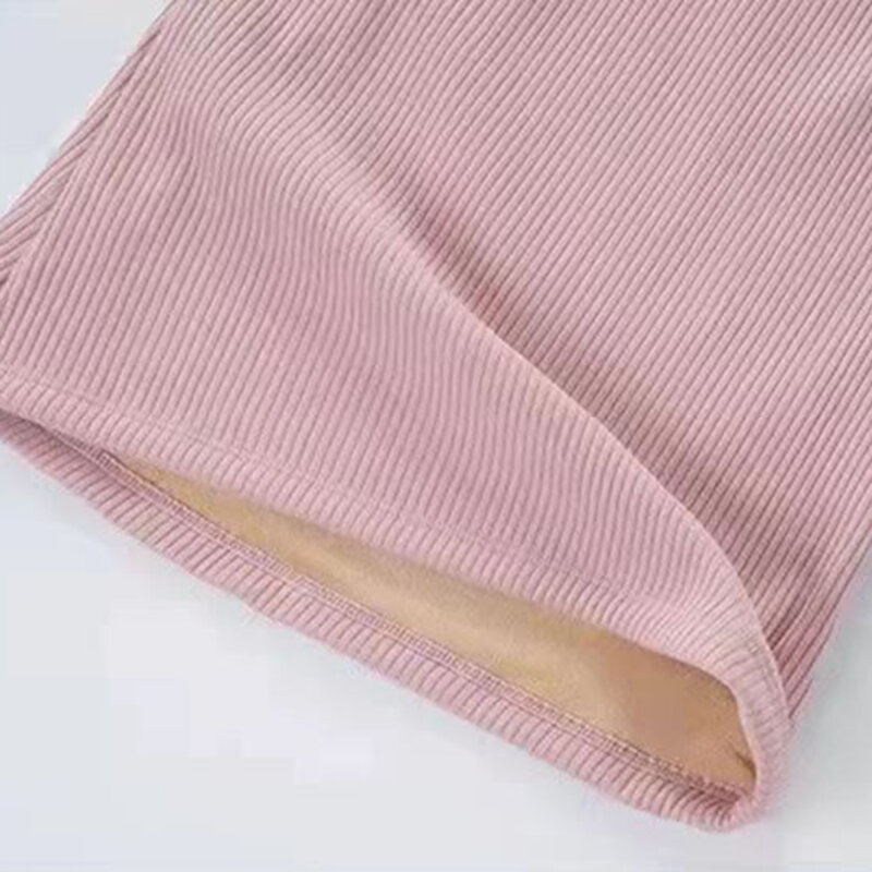 Winter Velvet Padded Vest Women Solid Color Slim Spaghetti Thermal Underwear Camisole Warm Sling Vest Top