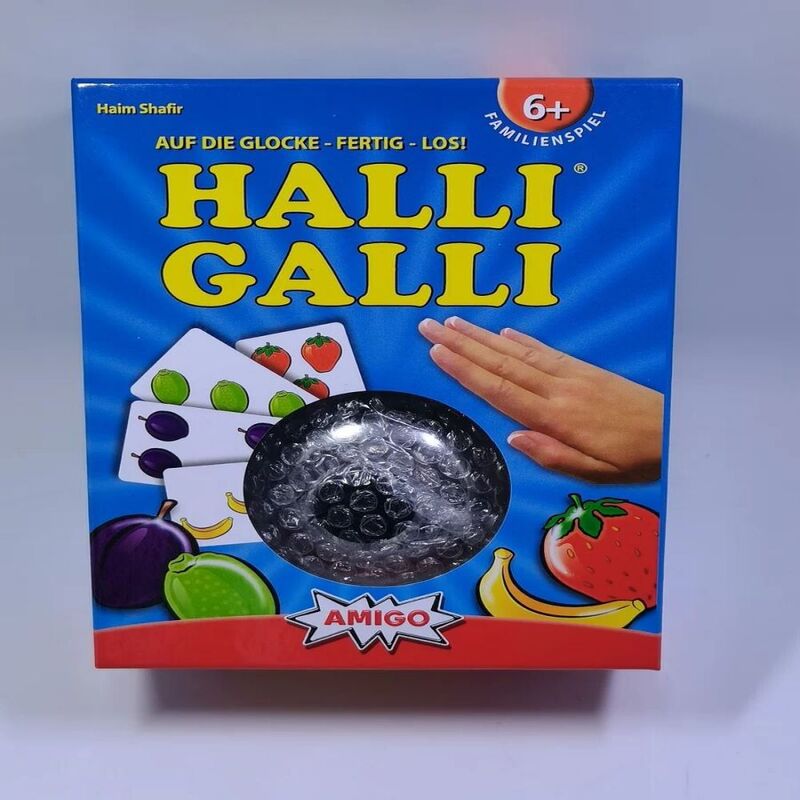 Deutsche Version des beliebten Brettspiels Halli Galli Trainings fähigkeit reagieren Kinder Lernspiel zeug interaktiv
